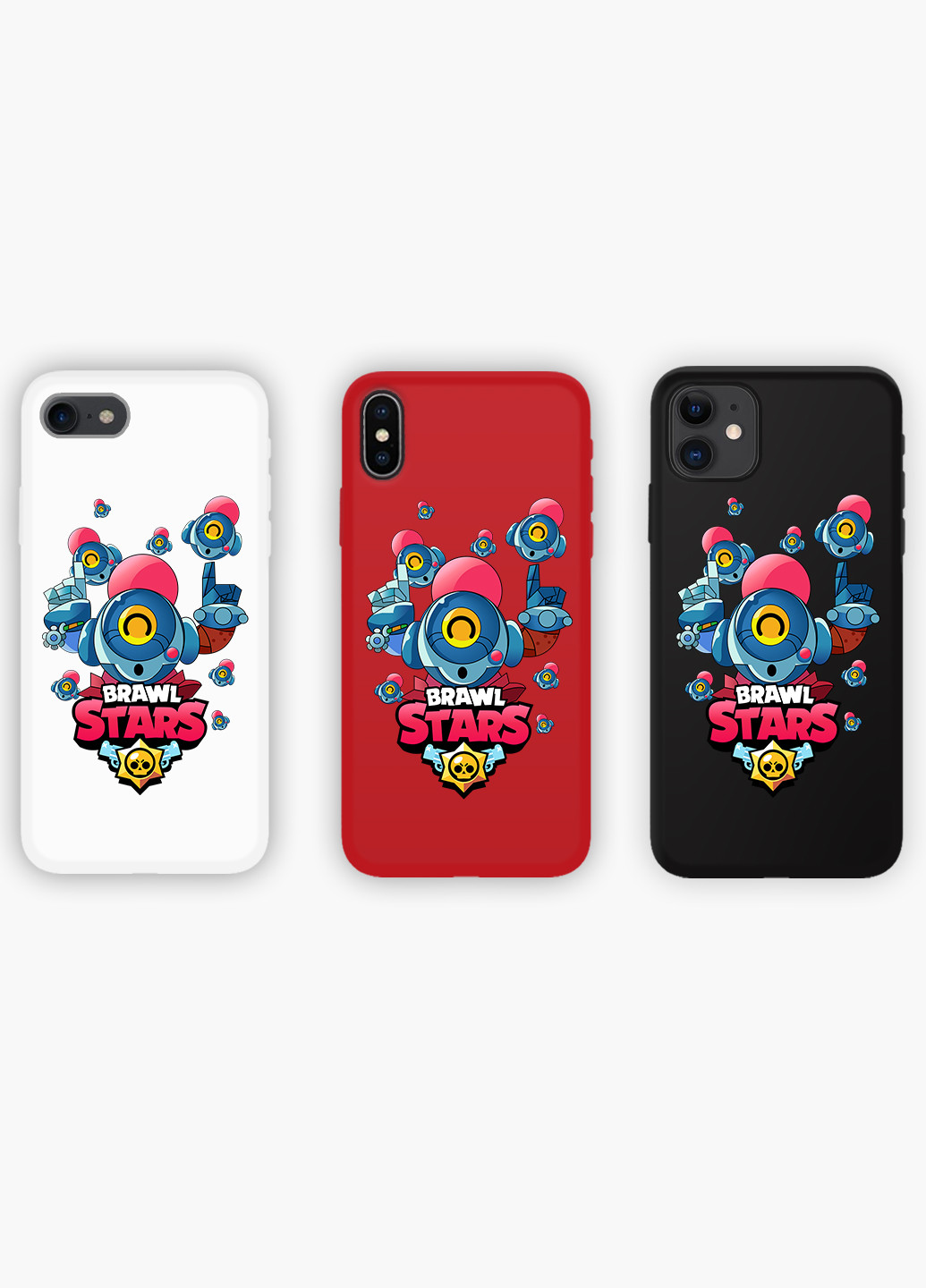 Чохол силіконовий Apple Iphone 7 Тік Бравл Старс (Tick Brawl Stars) (17361-1704) MobiPrint (219490477)