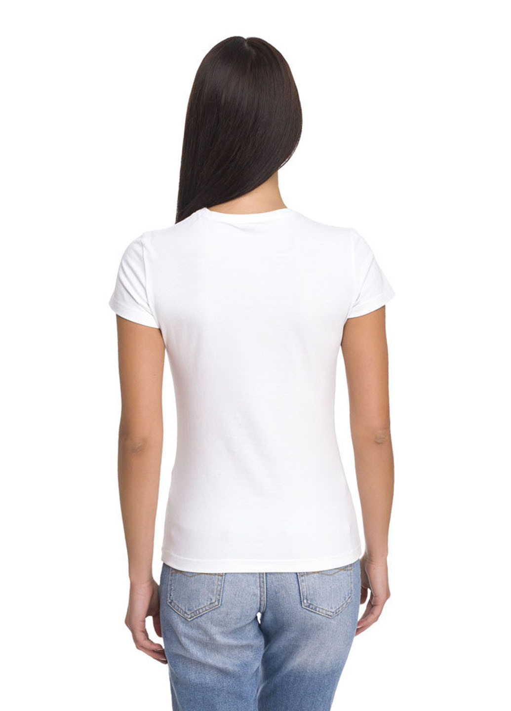 Белая летняя футболка Promin.