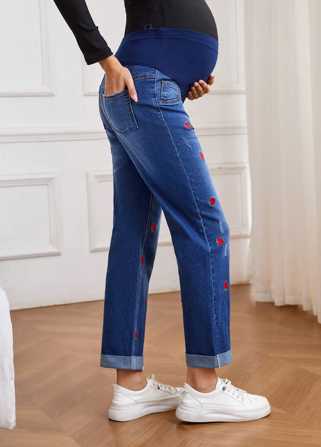 Джинсы для беременных SHEIN - (341533030)