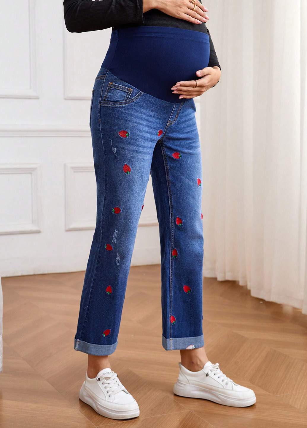 Джинсы для беременных SHEIN - (341533030)
