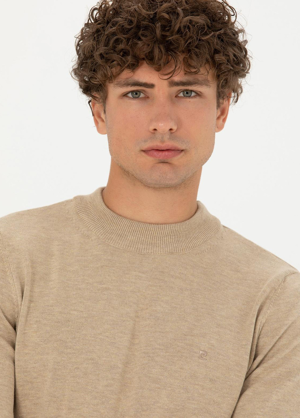 Пісочний демісезонний светр Pierre Cardin