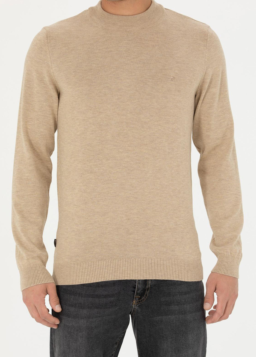 Пісочний демісезонний светр Pierre Cardin