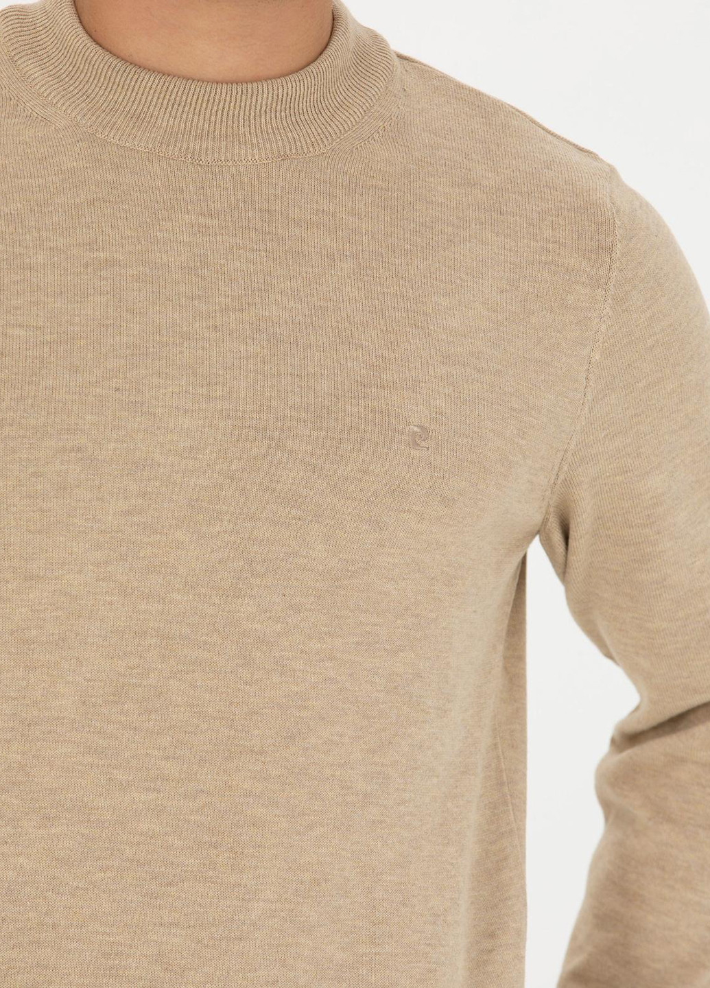 Пісочний демісезонний светр Pierre Cardin