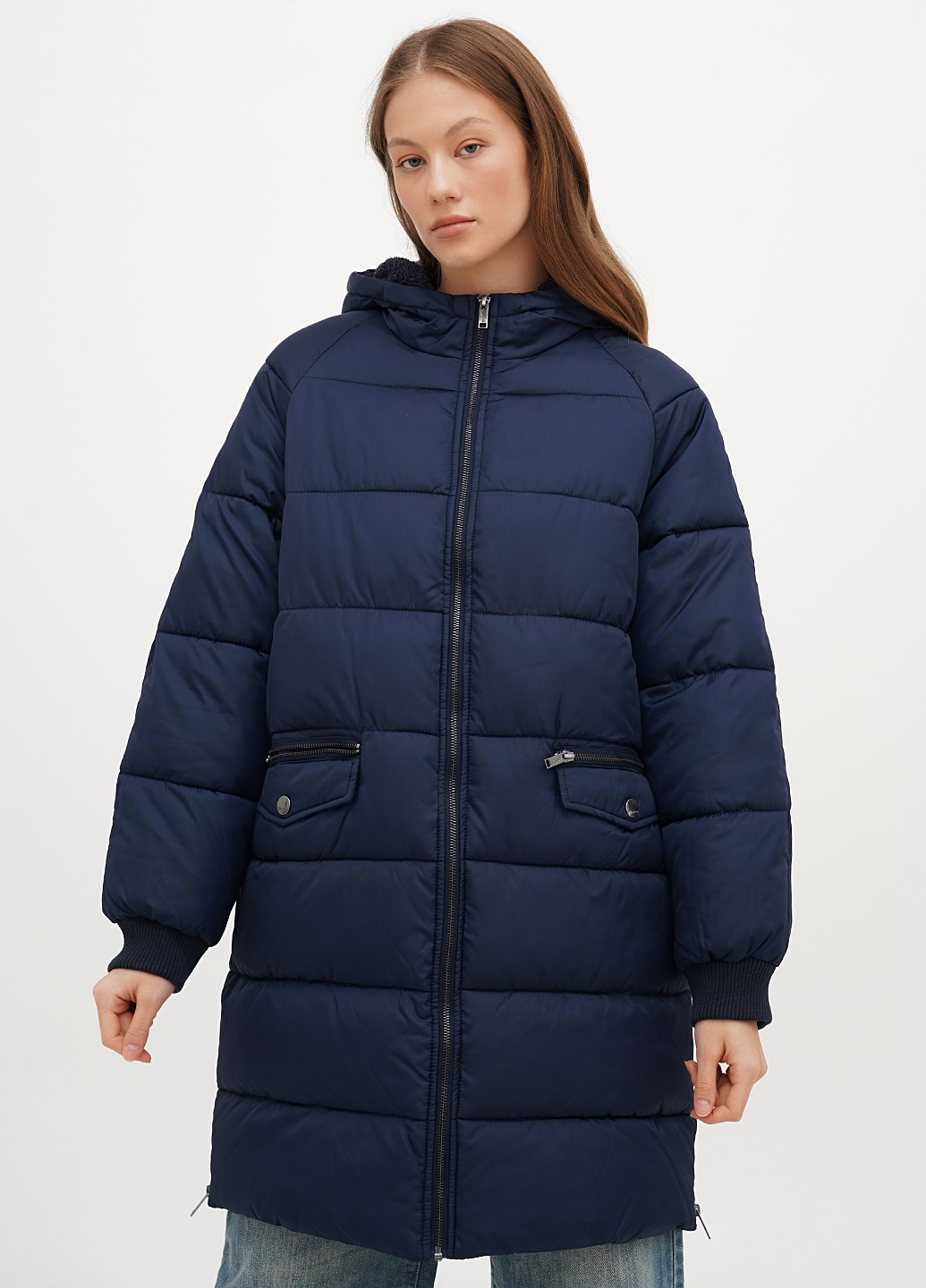 Темно-синя демісезонна куртка Mantaray