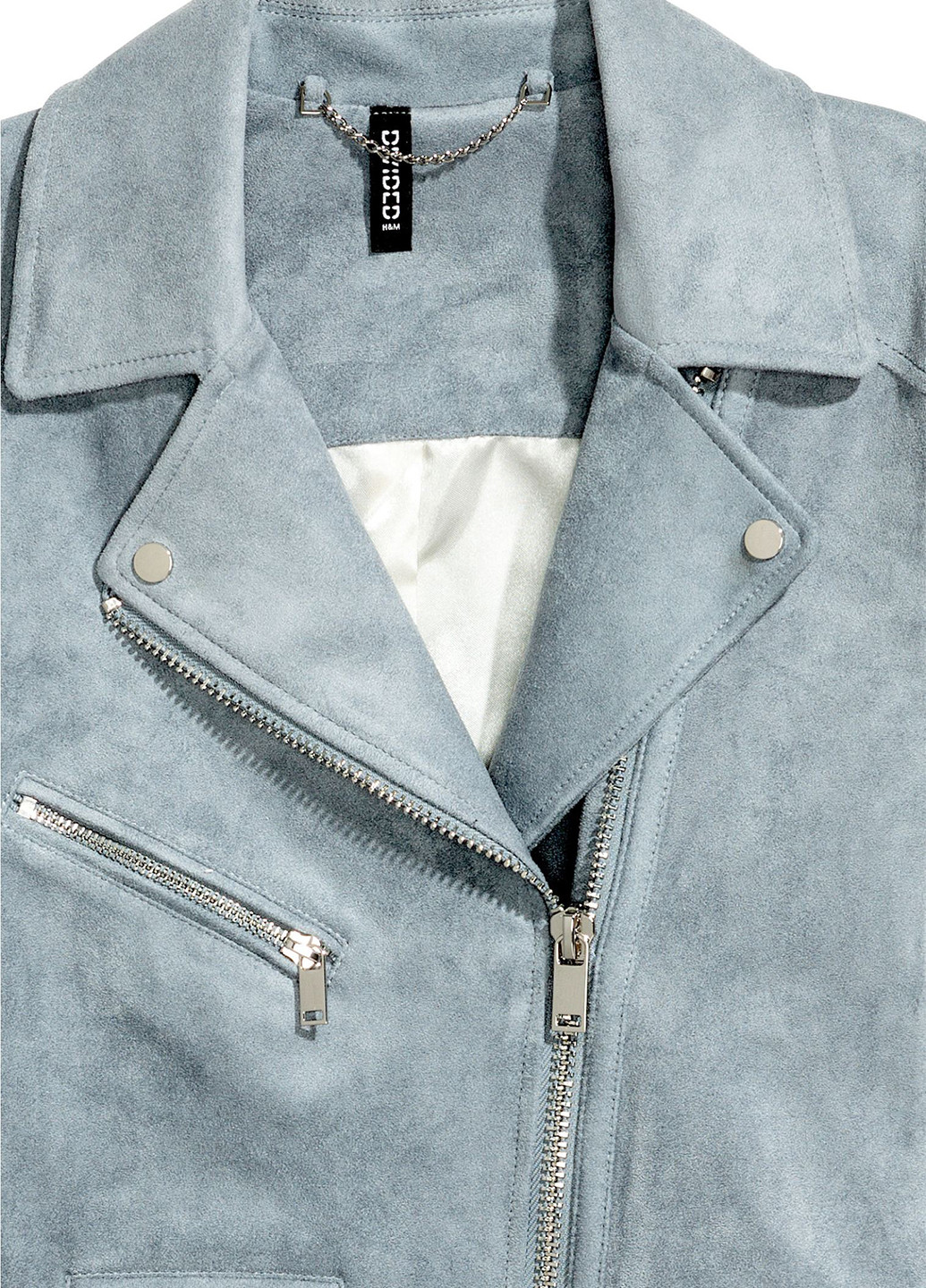 Серо-голубая демисезонная куртка H&M