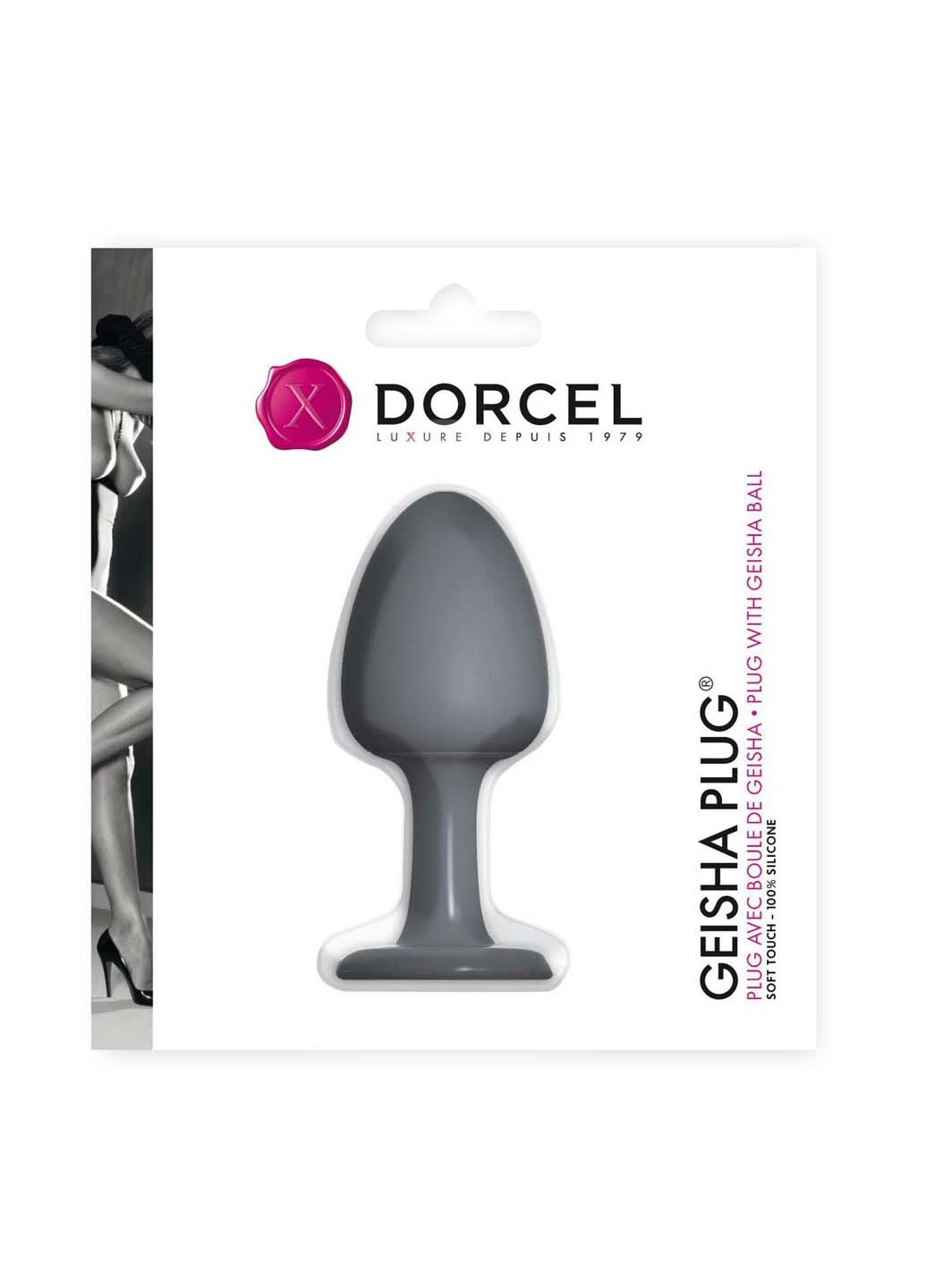 Анальная пробка 3,5 x 7,5 см Dorcel (253096991)