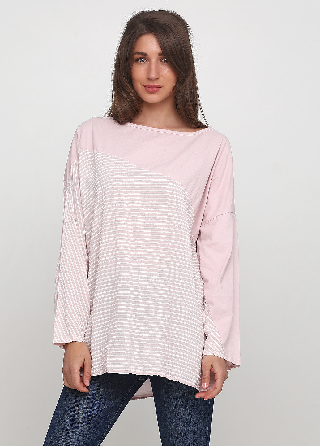 Світло-рожева демісезонна блуза Made in Italy