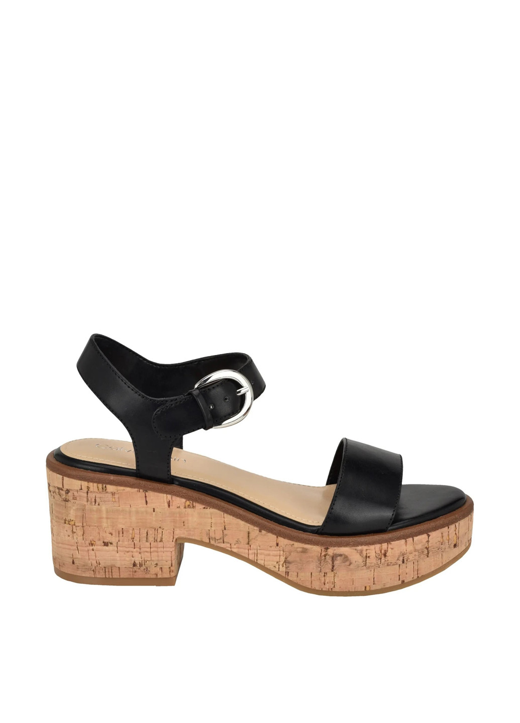 Черные босоножки Calvin Klein с ремешком