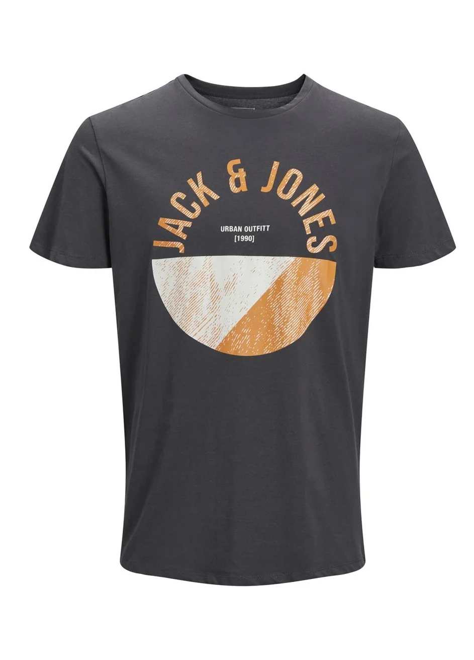 Серая футболка JACK&JONES