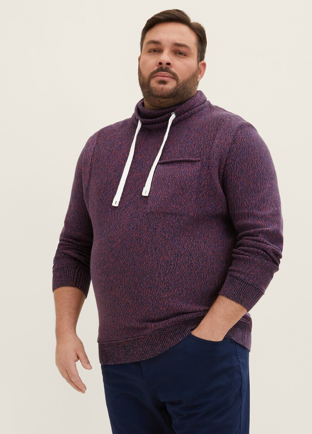 Комбінований демісезонний светр Tom Tailor