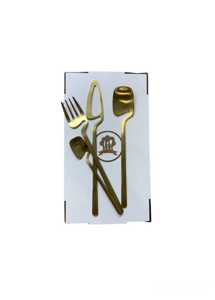 Набір столових приладів Kitchen На 2 Персони Gold Home (253696149)