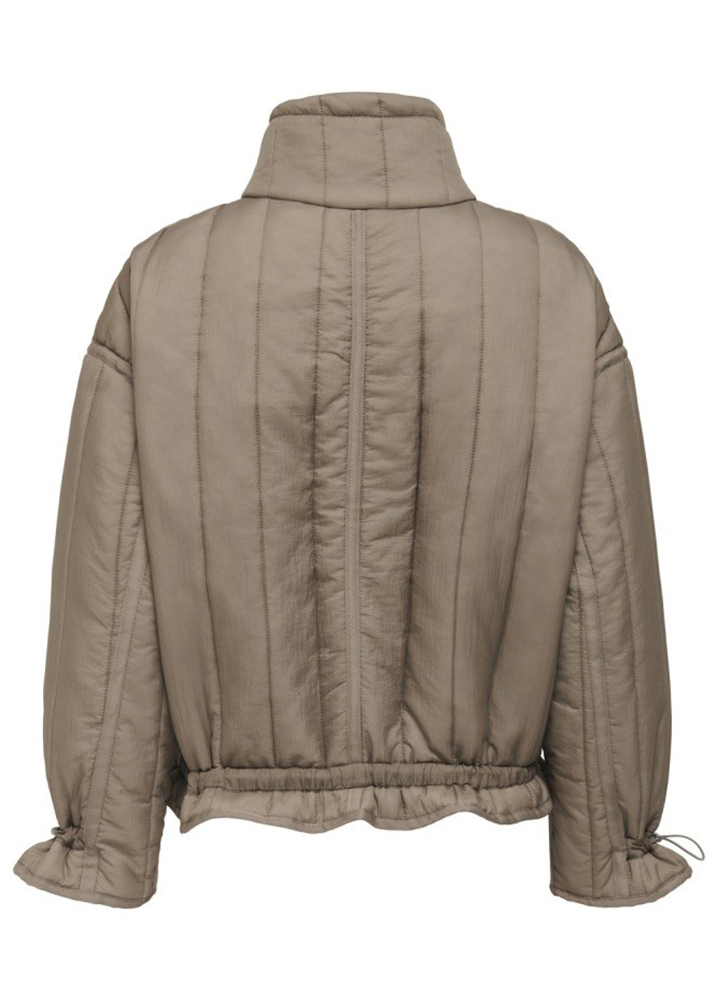 Темно-бежевая демисезонная куртка Only