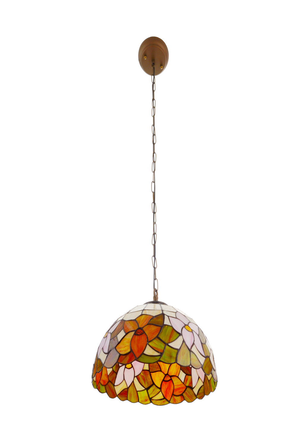 Люстра Тиффани на две лампочки BR-652S/16-2 E27 Brille (242444920)