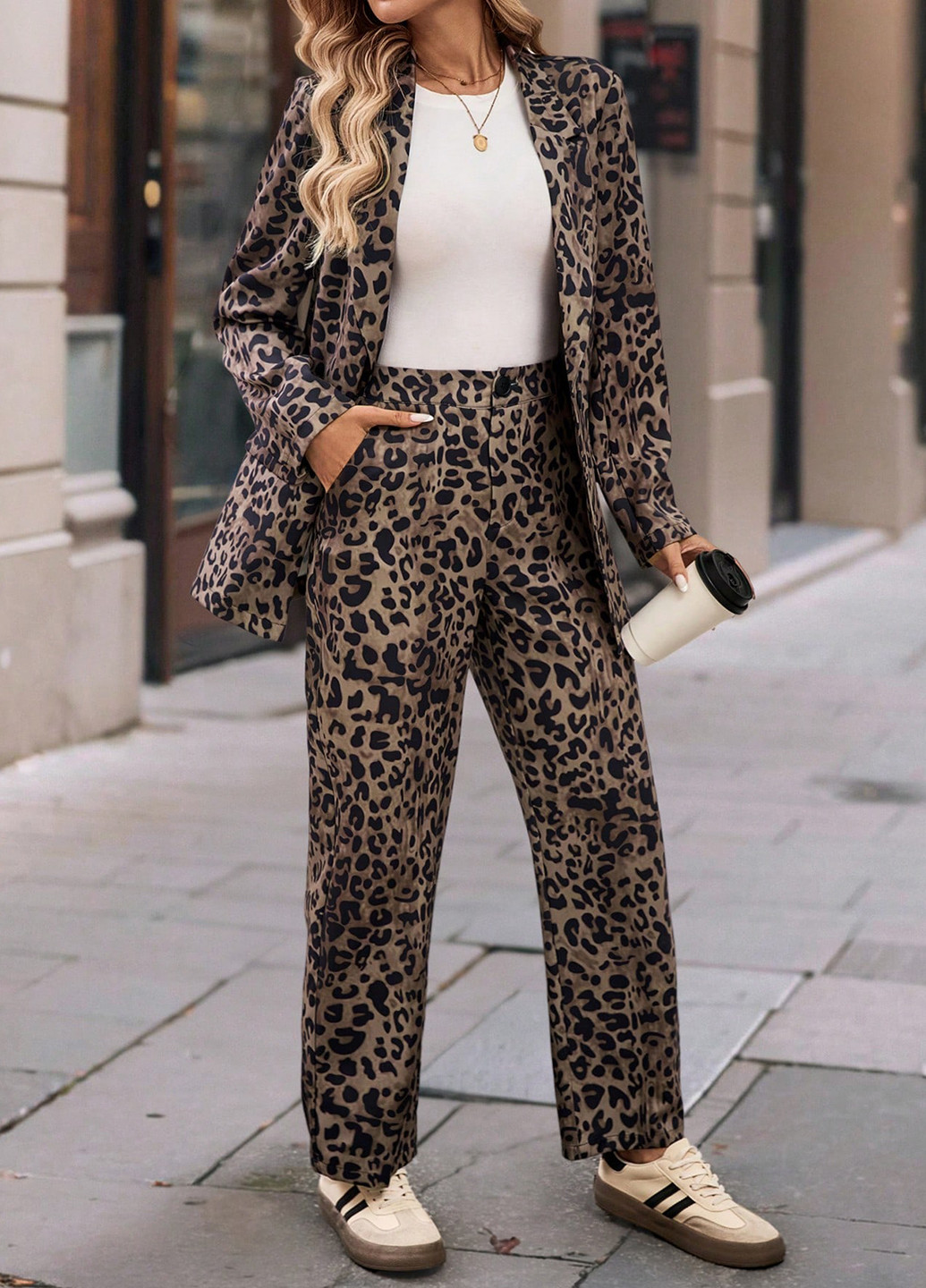 Костюм (жакет, брюки) SHEIN (365219938)