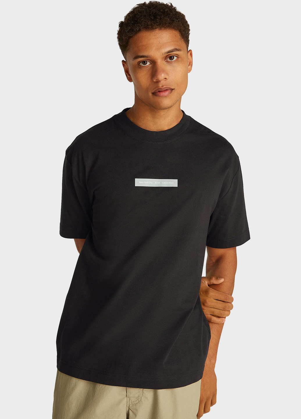 Чорна футболка Calvin Klein Jeans