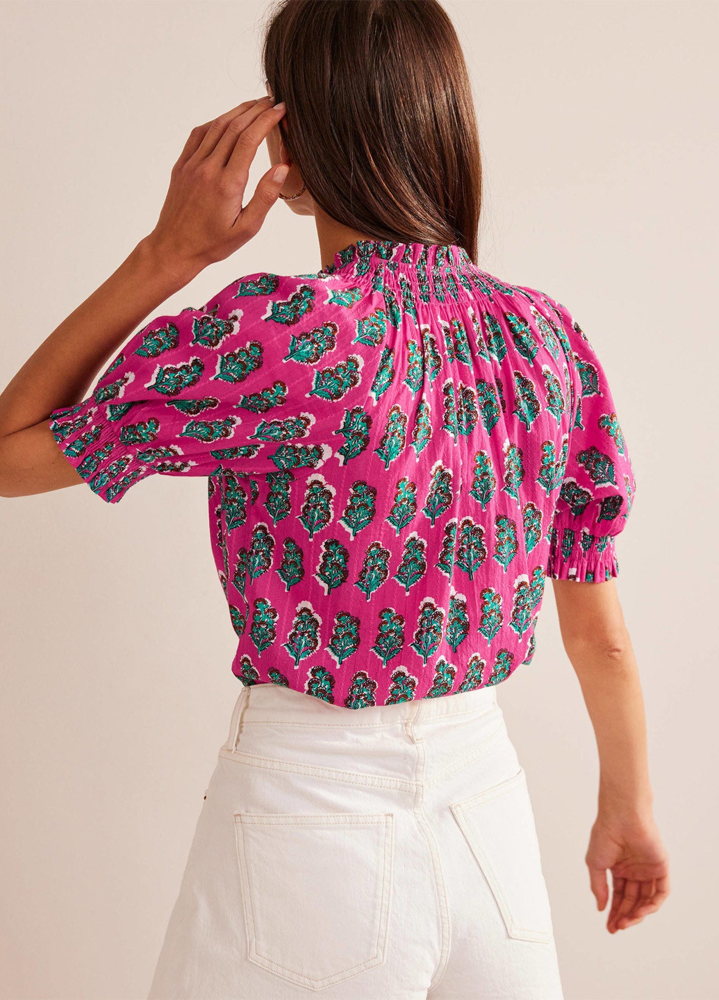 Малинова блуза Boden