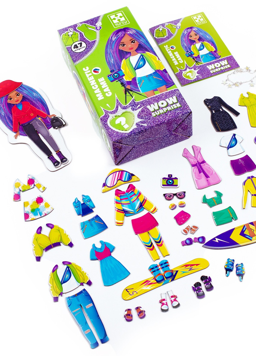 Магнитная одевашка WOW Surprise "Travel" VT3210-15 Vladi toys (255918010)