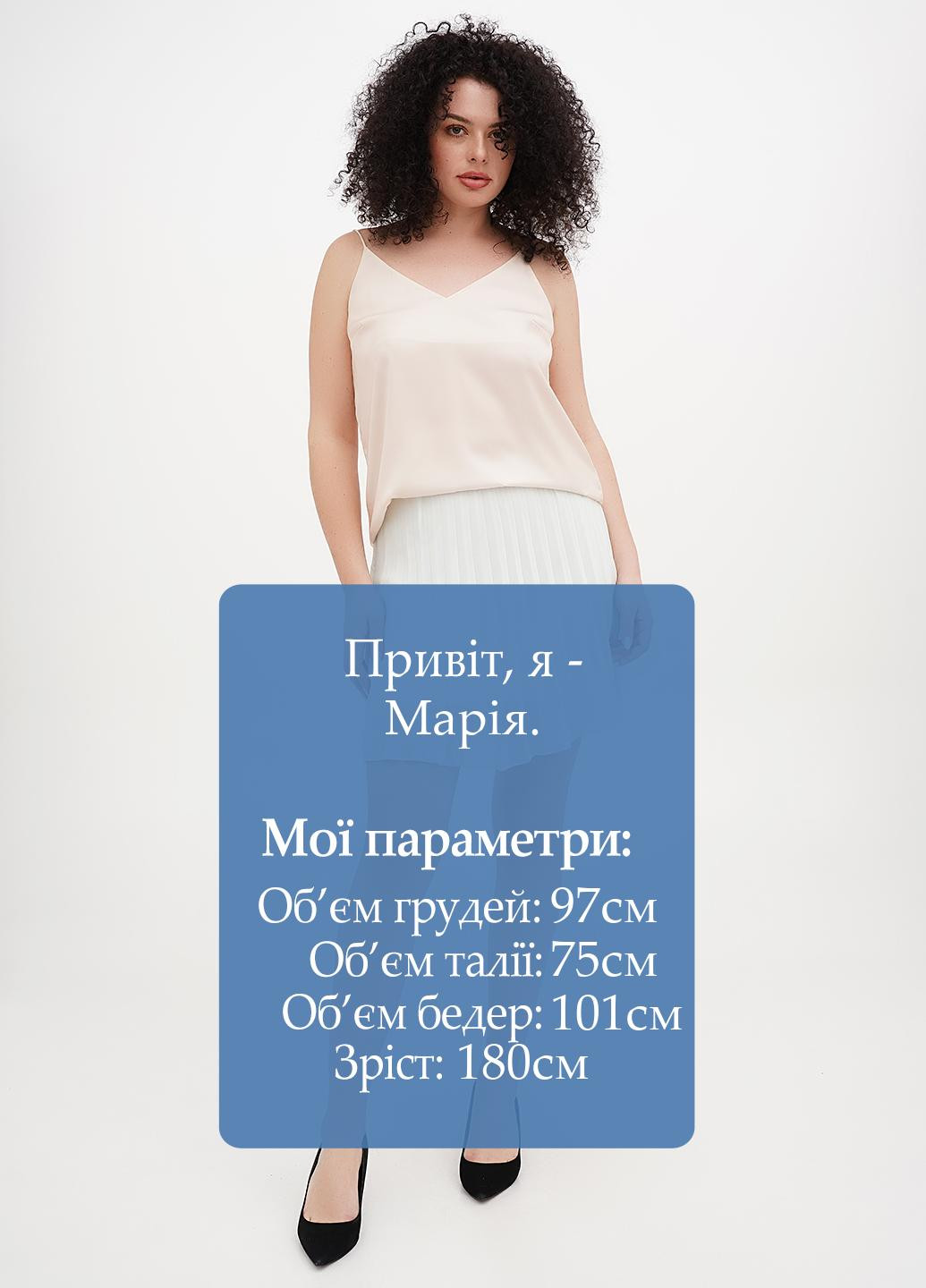 Мятная кэжуал однотонная юбка Vicolo плиссе