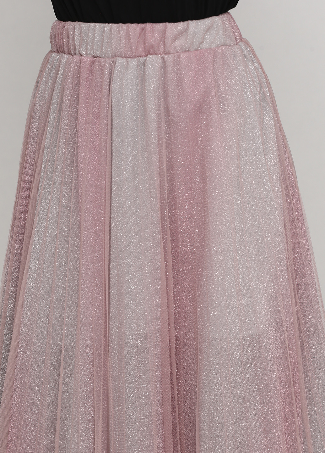 Розовая кэжуал градиентной расцветки юбка Desy