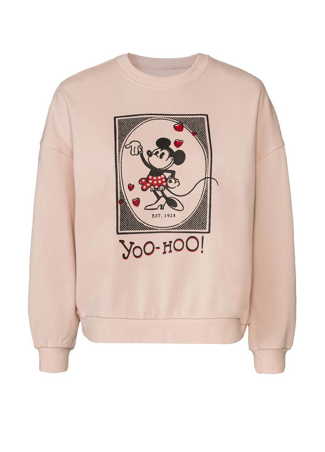 Пудровый свитшот Esmara персонажи без декора (363557814)