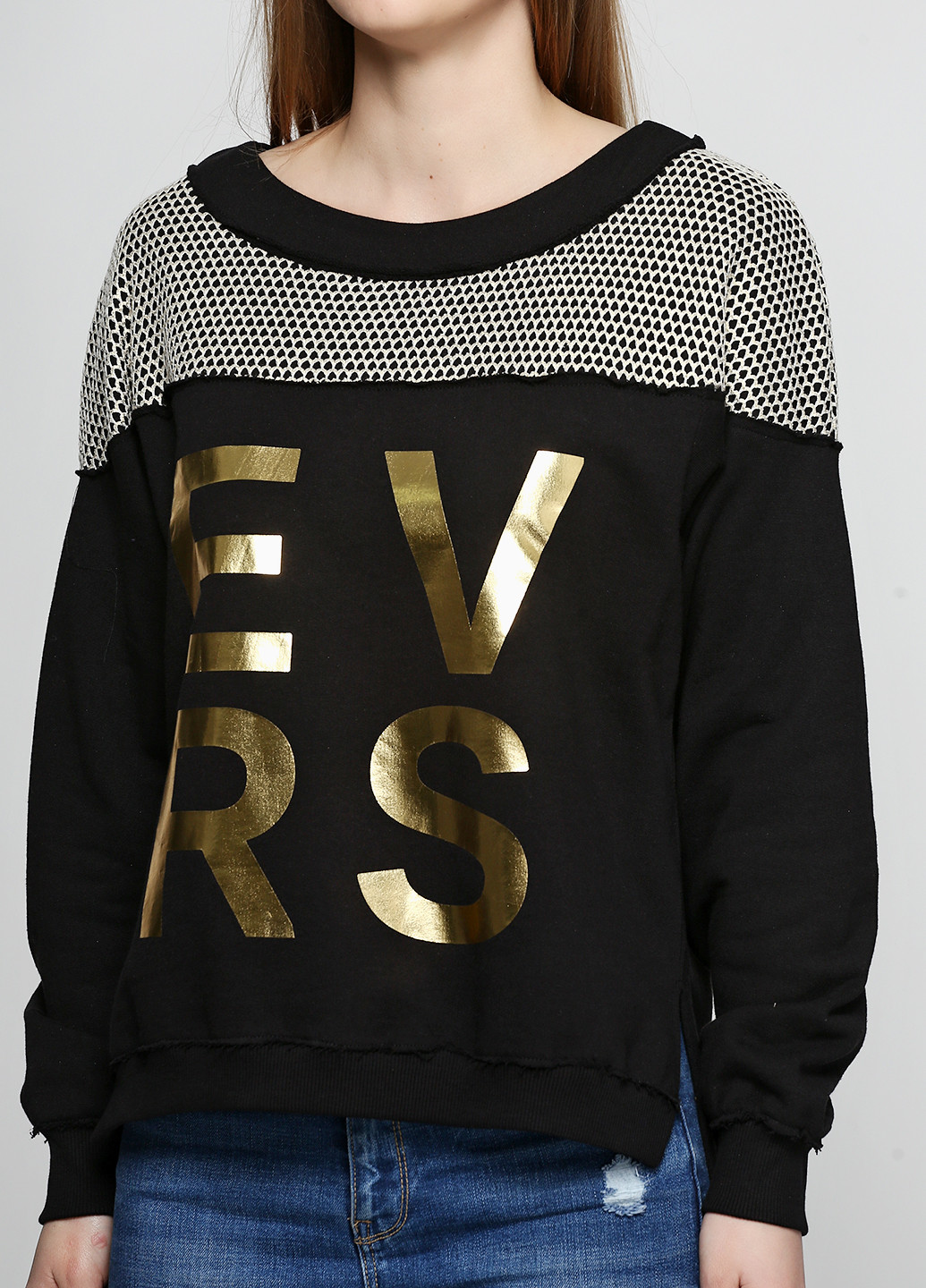 Черный свитшот Everis (18082795)