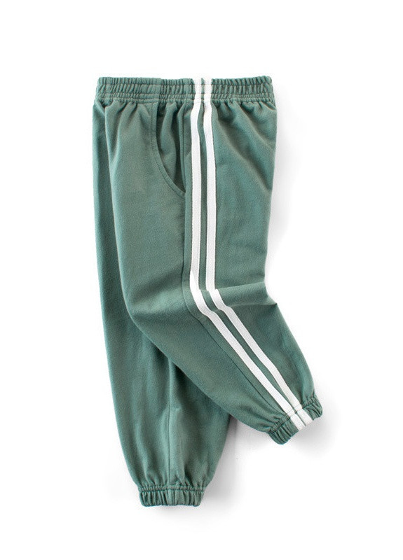 Зеленые спортивные демисезонные брюки 27 KIDS
