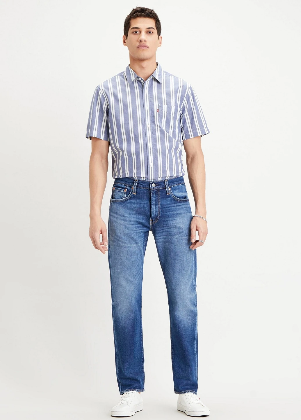 Светло-синие демисезонные джинсы Levi's