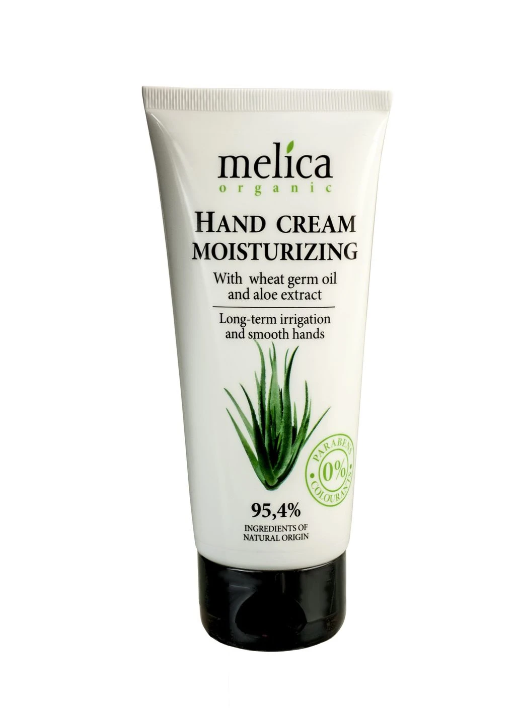 Melica Organic Увлажняющий крем для рук с маслом зародышей пшеницы и экстрактом алоэ 100 мл — Крем, (248898465)