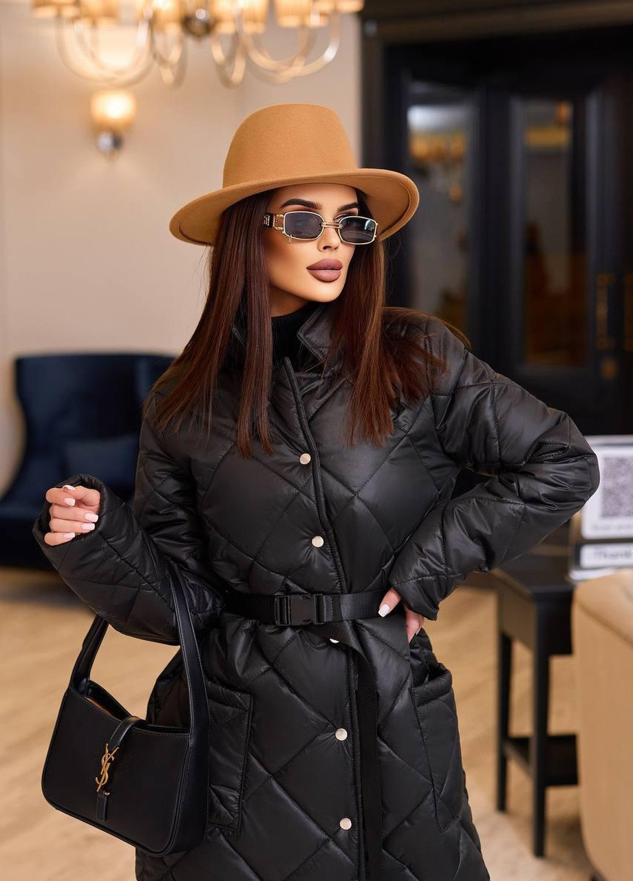 Черная куртка женская черного цвета р.42/44 375856 New Trend