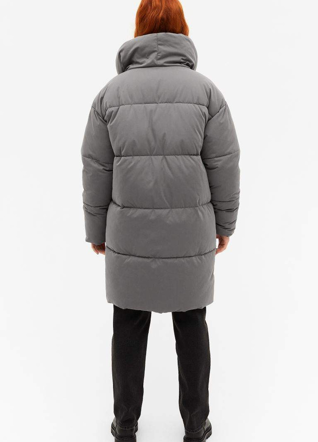 Сіра демісезонна куртка Monki