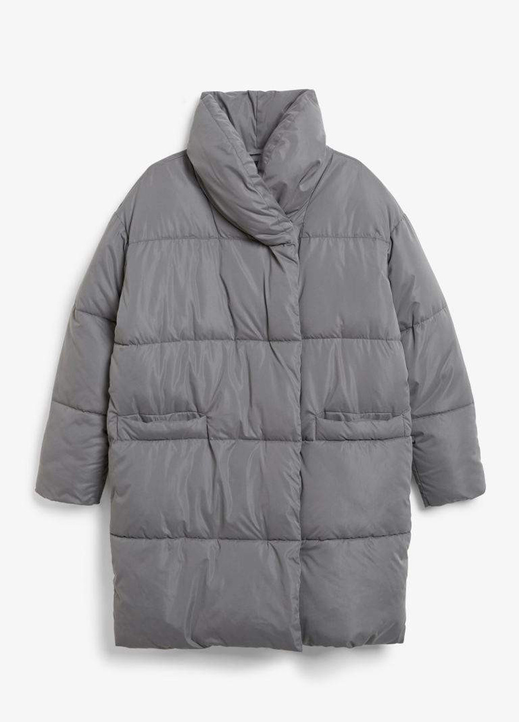 Сіра демісезонна куртка Monki