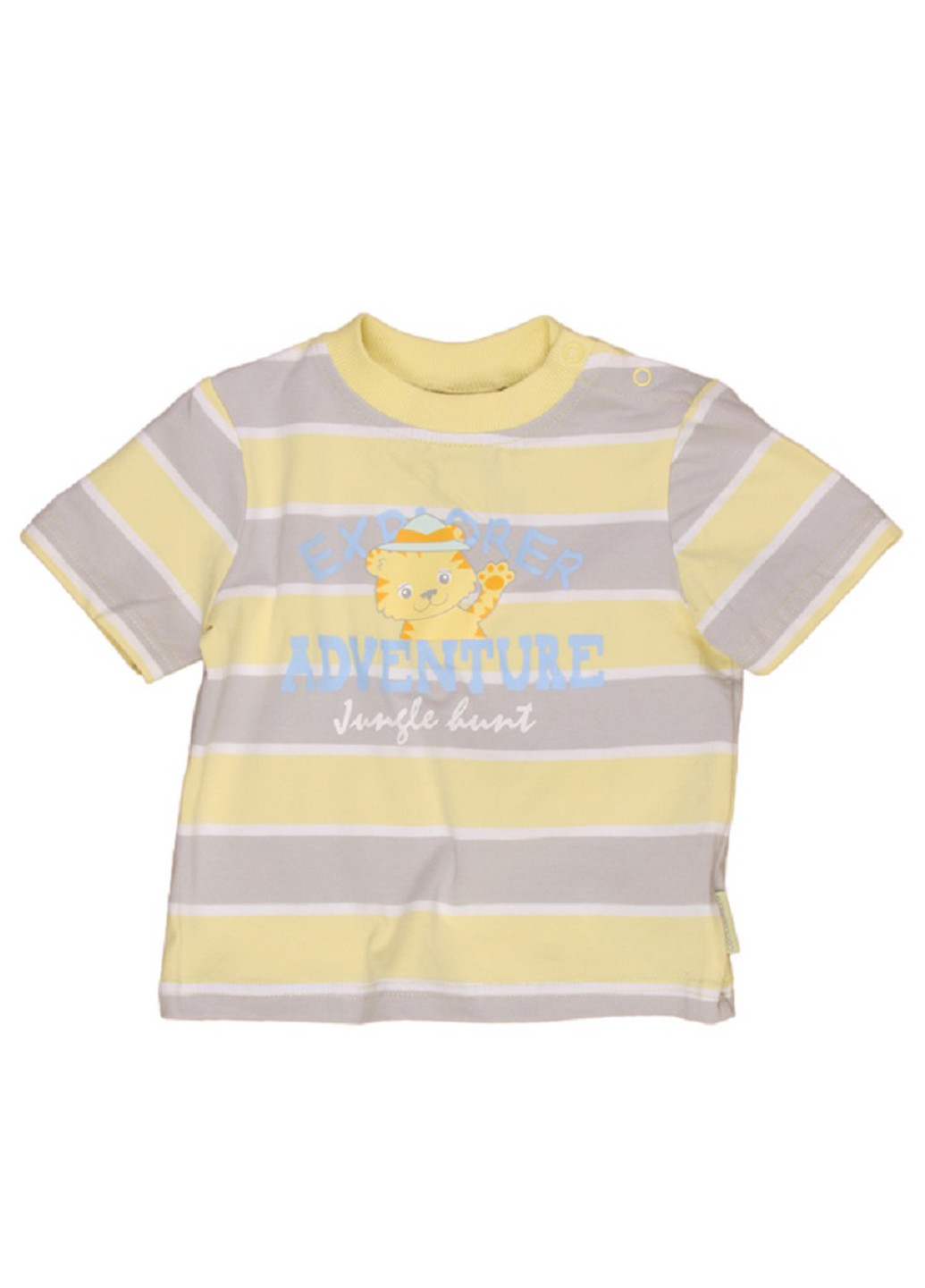 Жовта літня футболка з коротким рукавом Coccodrillo