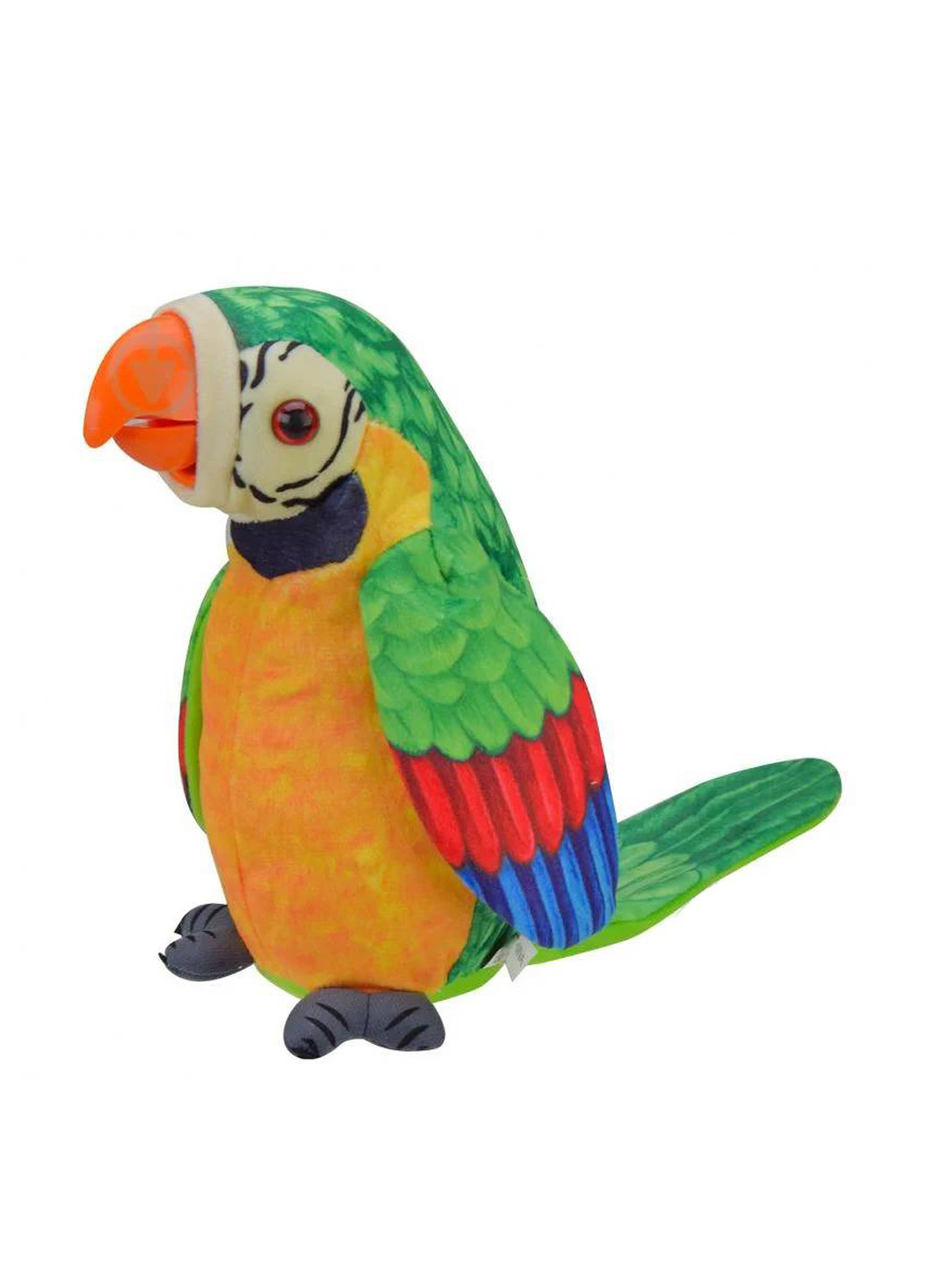 Інтерактивна м'яка іграшка Папуга, 20х5 см Shantou (286233153)