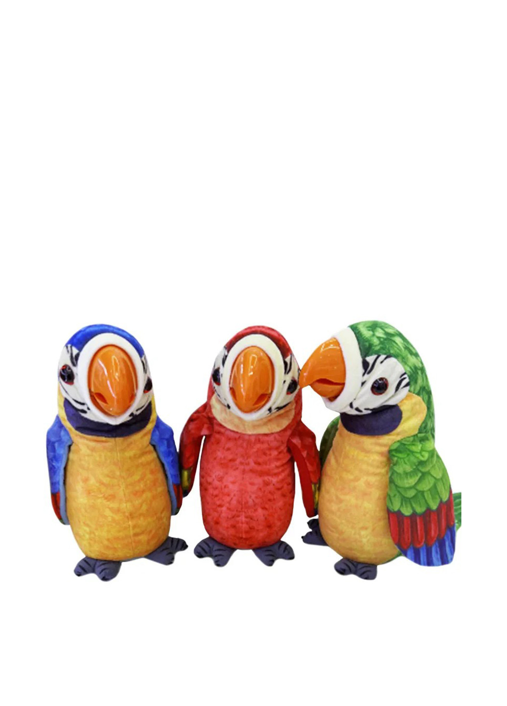Интерактивная мягкая игрушка Папугай, 20х5 см Shantou (286233153)