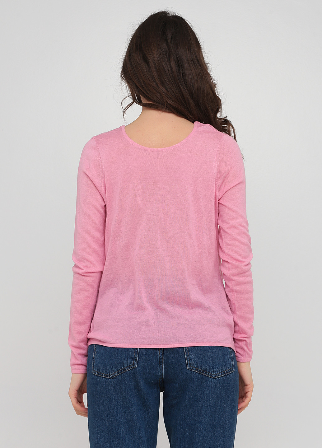 Розовый демисезонный свитер Asos