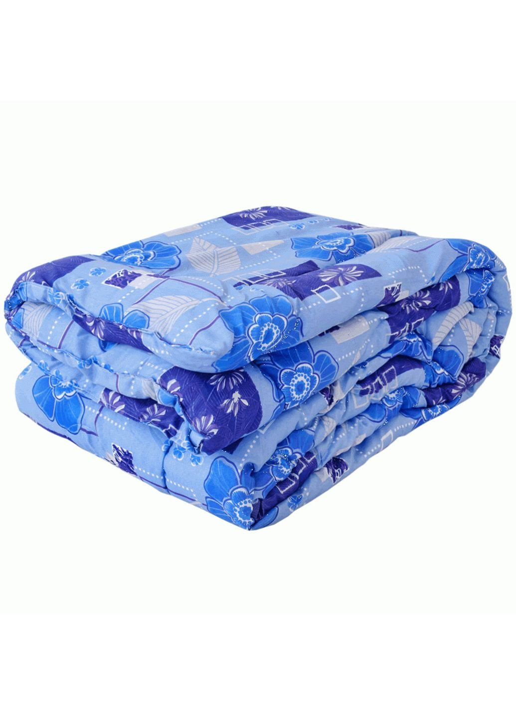 Одеяло летнее холлофайбер одинарное (Поликоттон) Двуспальное 180х210 51175 Moda (253618424)