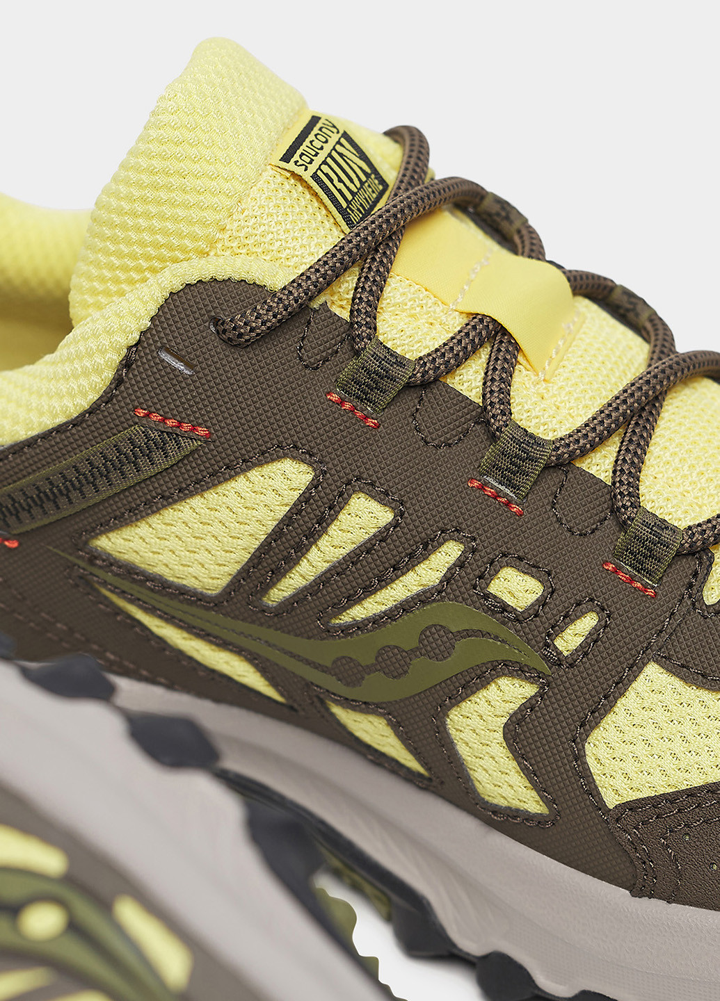 Коричневые всесезонные кроссовки Saucony GRID PEAK