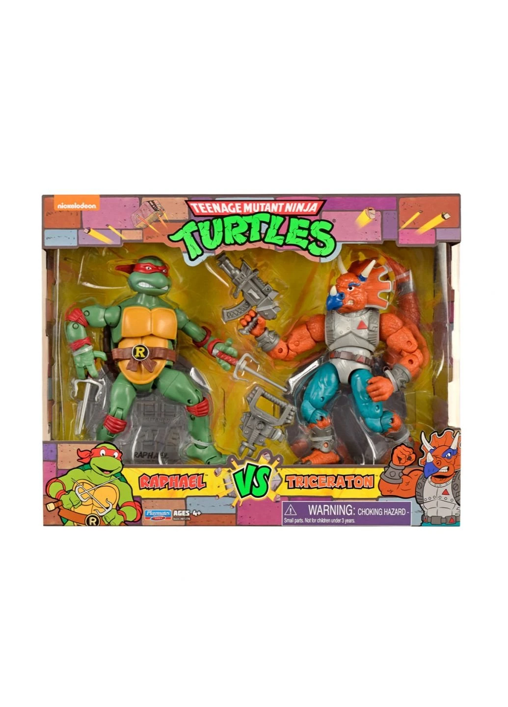 Фигурка набор Рафаэль против Трицератона (81278) TMNT (252229539)
