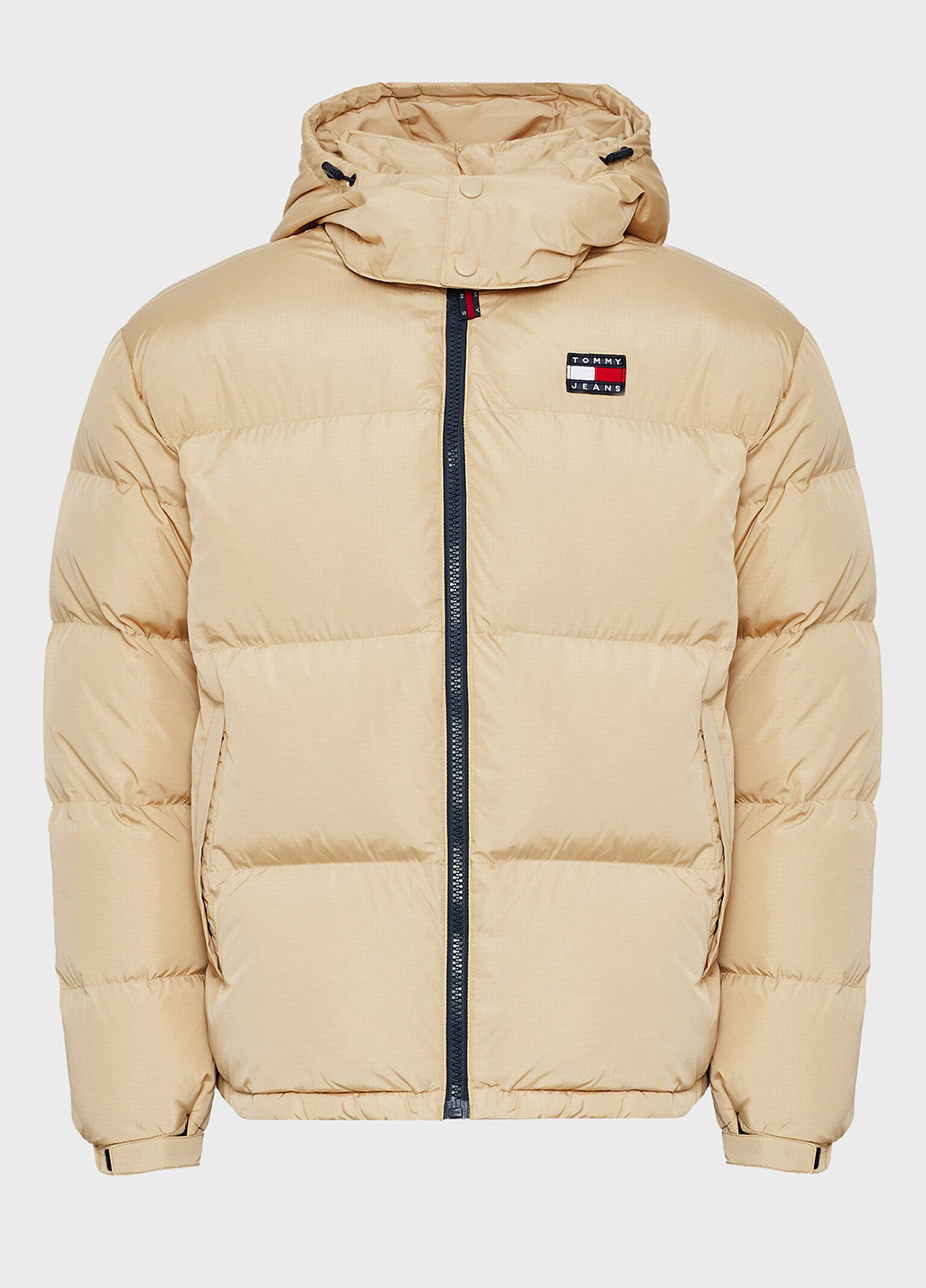 Бежева зимня куртка Tommy Jeans