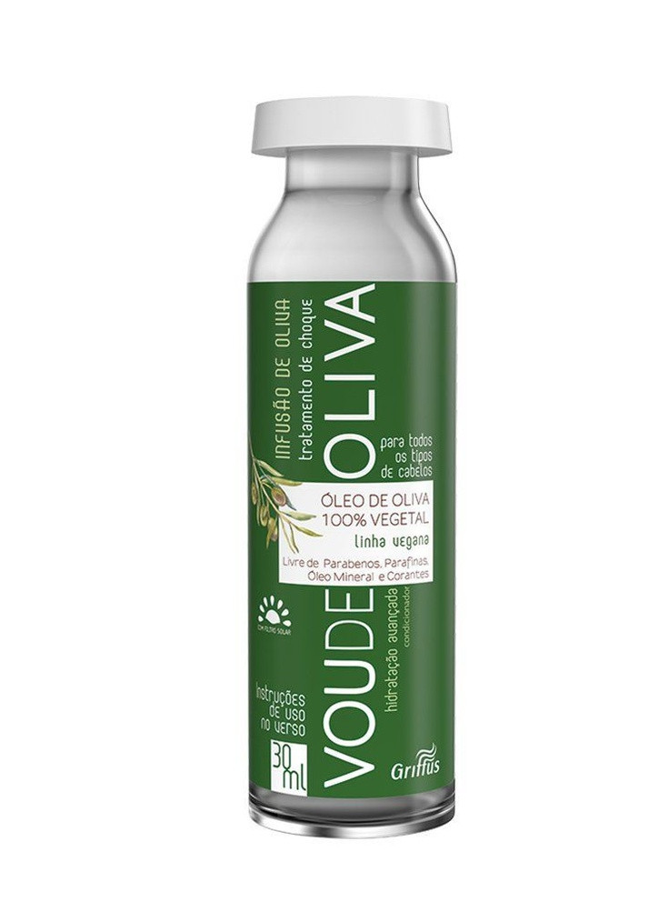 Ампула для сухого волосся екстракт оливкового масла Vou De Oliva Infusao de oliva 30ml Griffus (213443410)