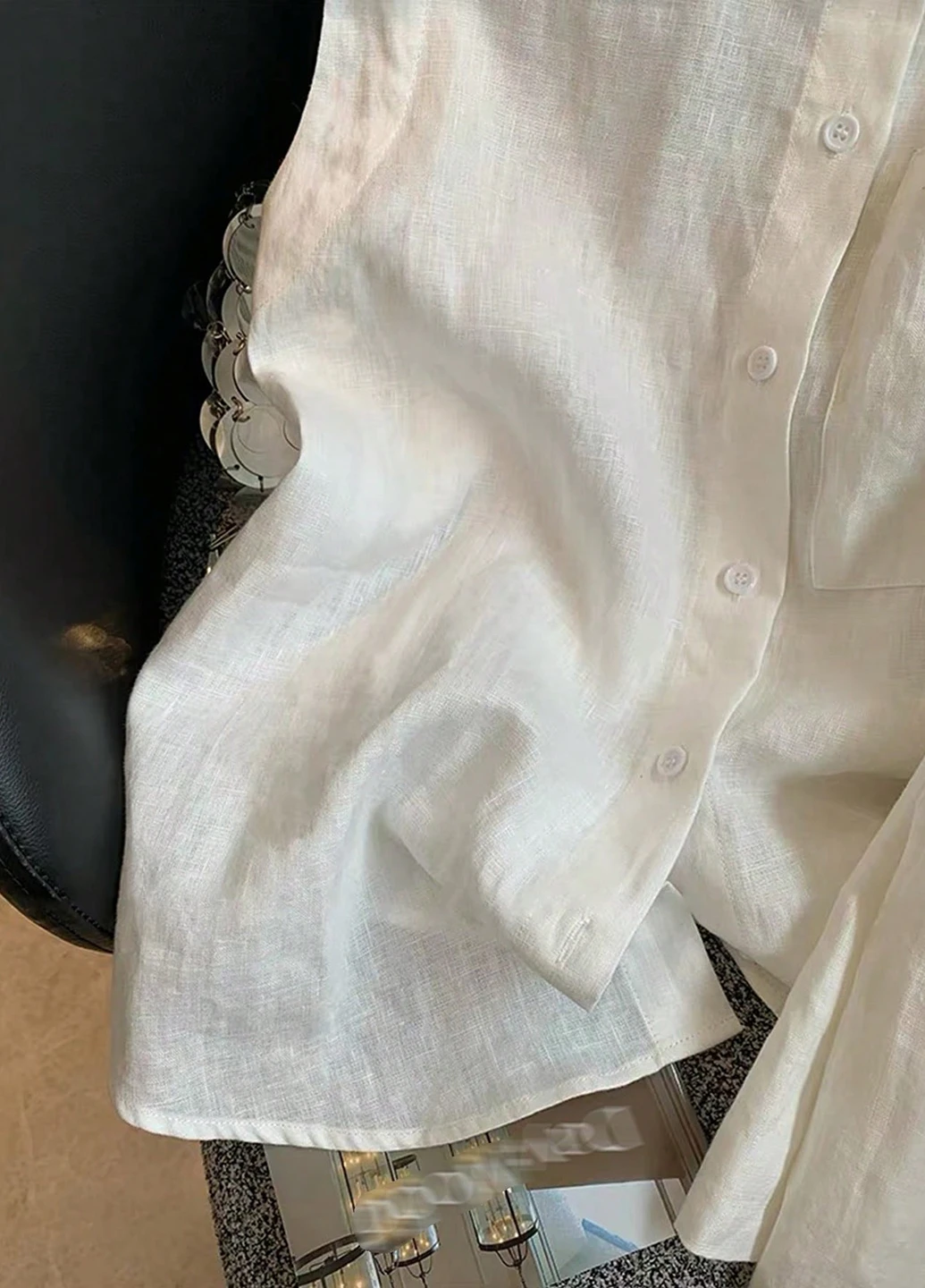 Молочна блуза SHEIN