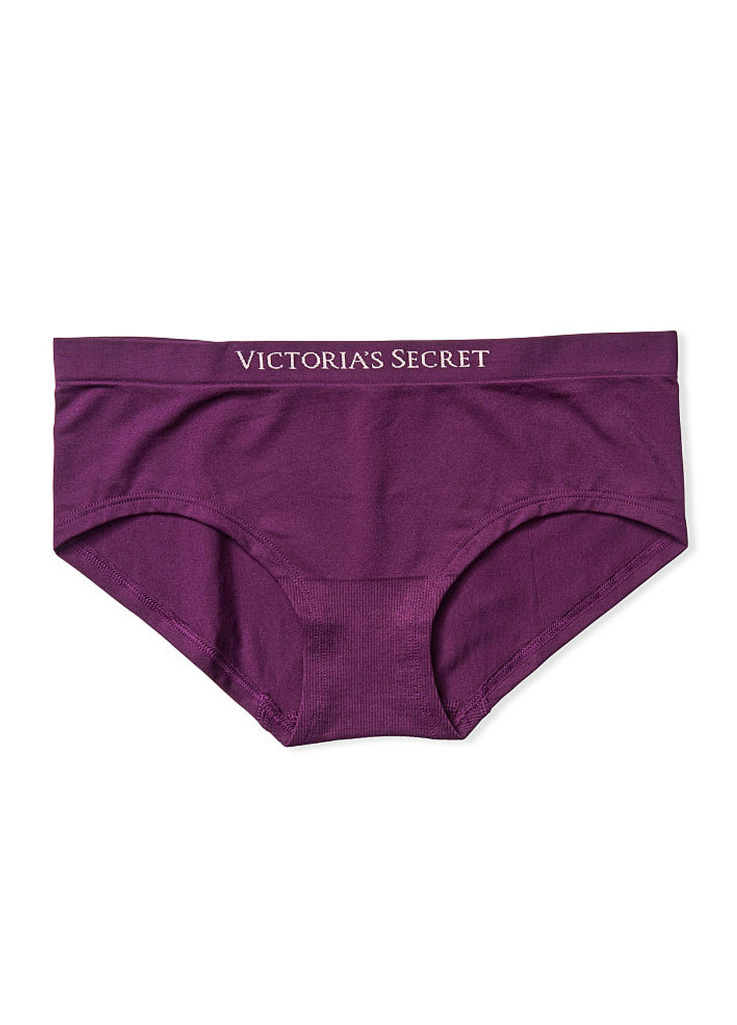 Трусики Victoria's Secret слип логотипы фиолетовые повседневные полиамид