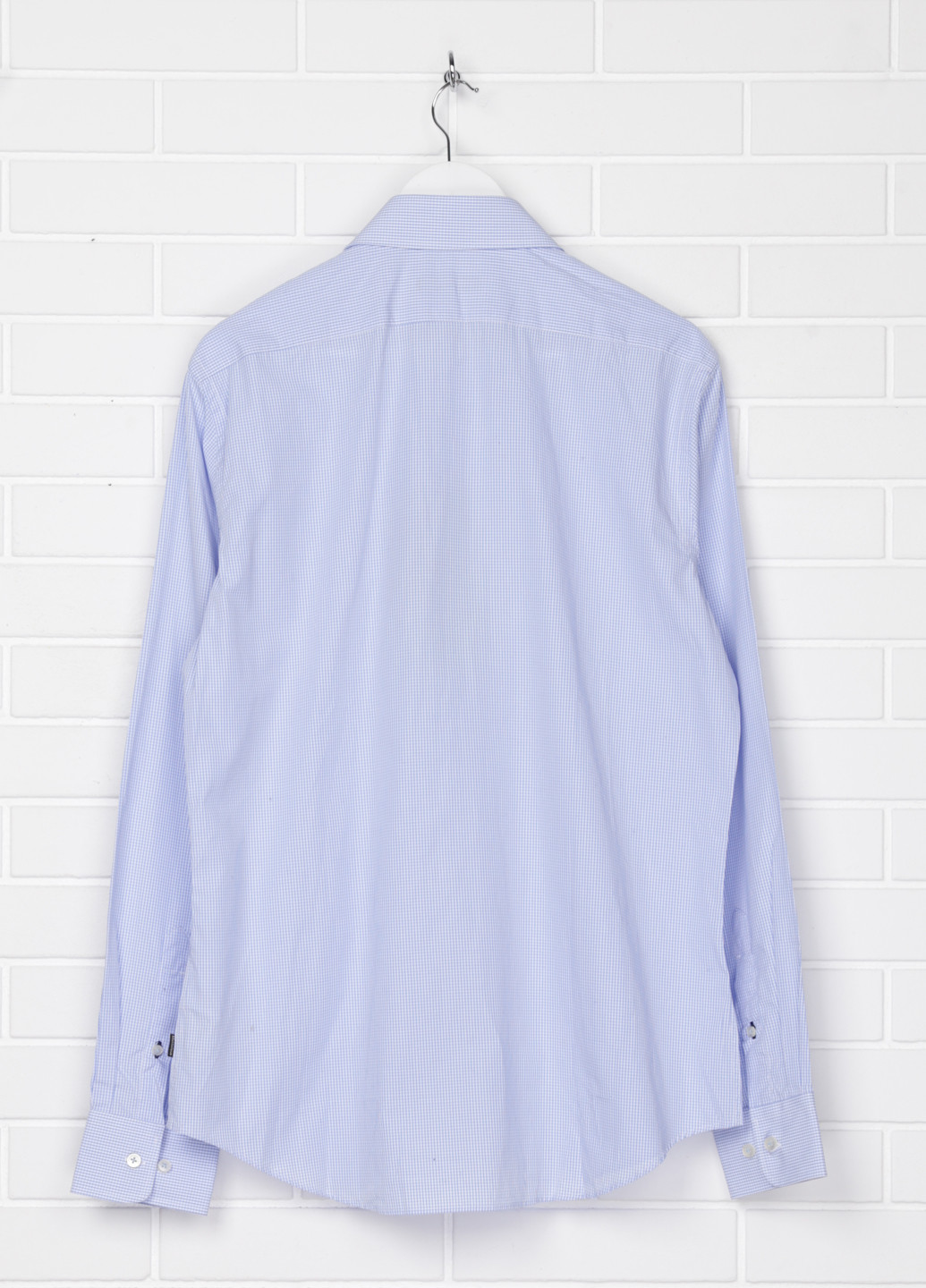 Голубой кэжуал рубашка Matinique с длинным рукавом