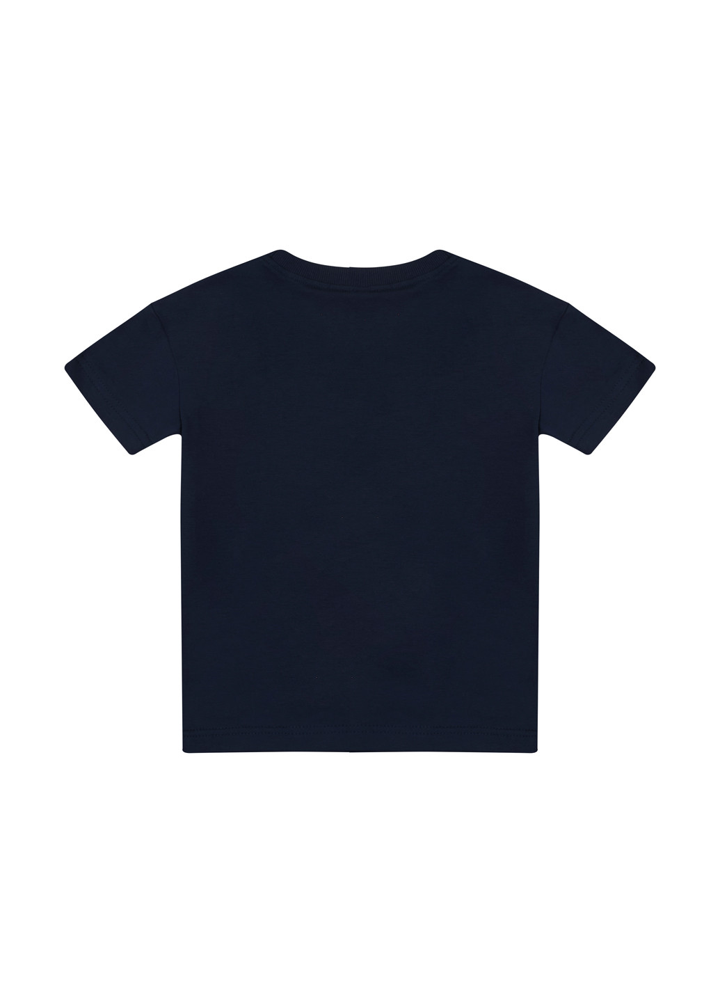 Темно-синя літня футболка O! clothing