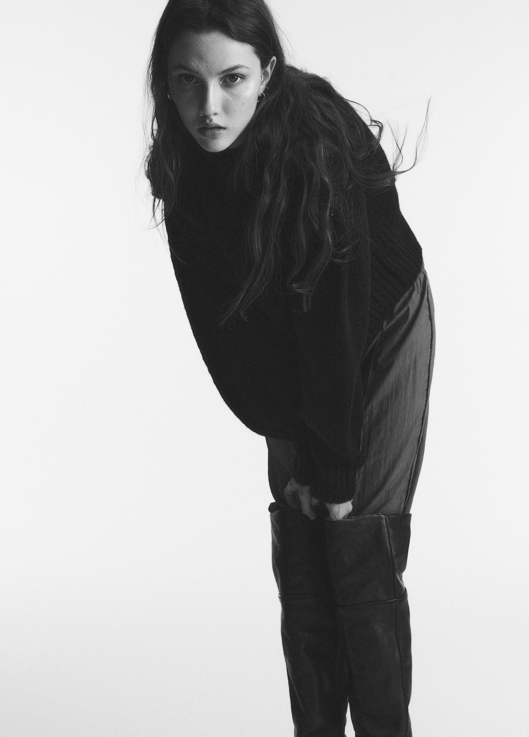 Черный демисезонный джемпер джемпер H&M