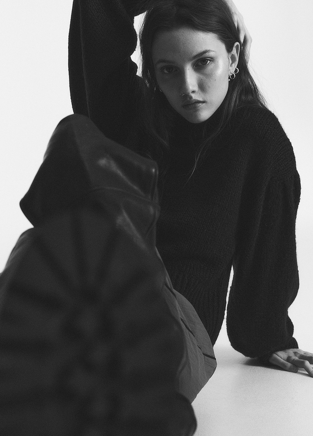 Черный демисезонный джемпер джемпер H&M