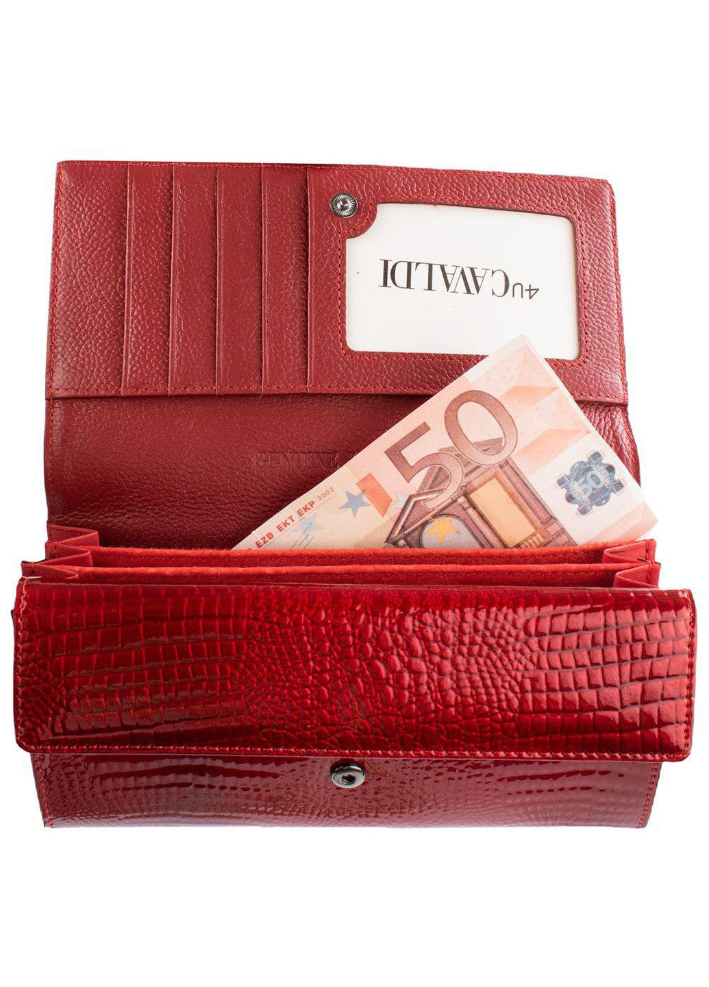 Жіночий шкіряний гаманець 18х10х3,5 см 4U Cavaldi (232990146)