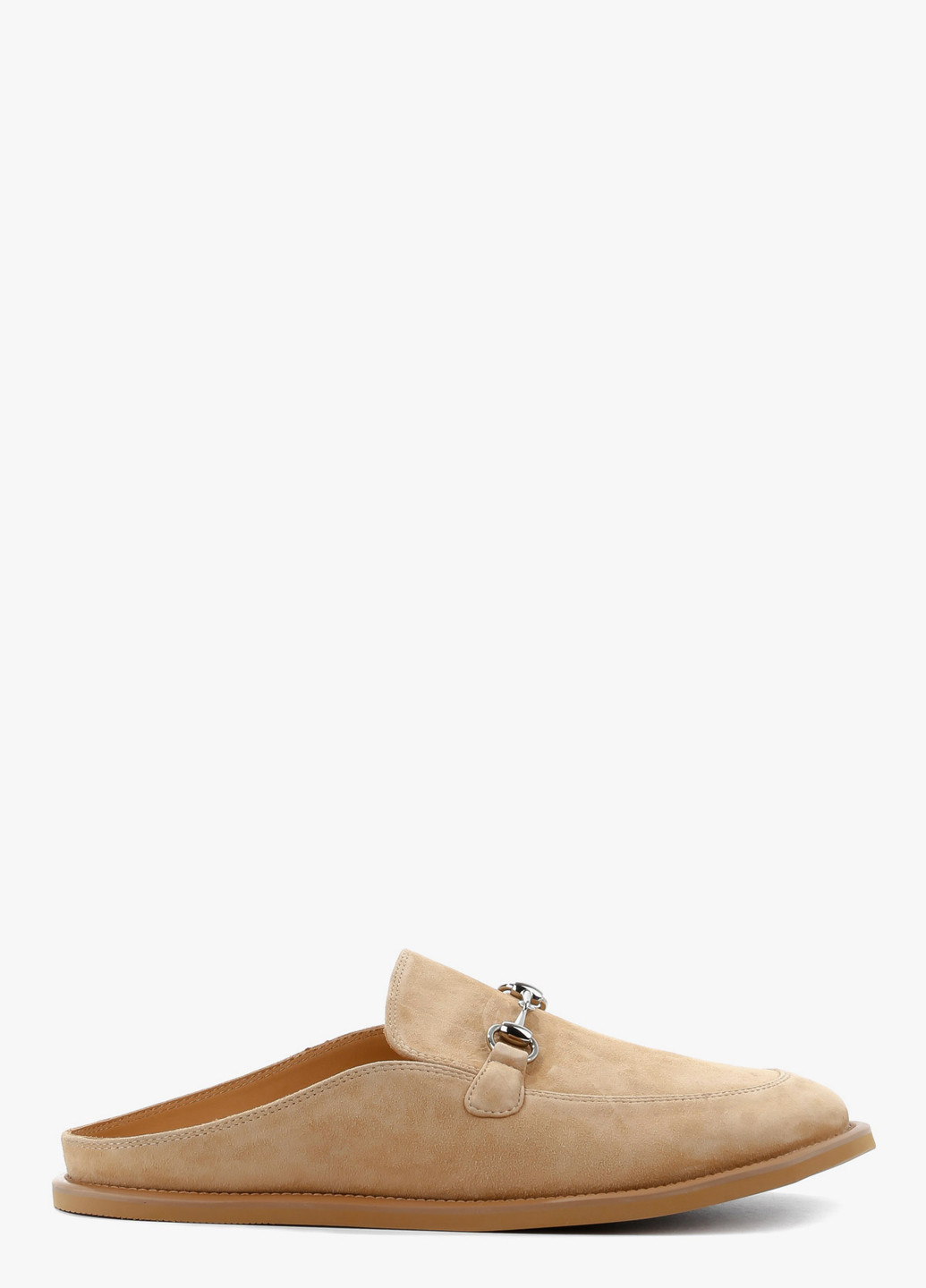 Бежевые сабо Le'BERDES без каблука