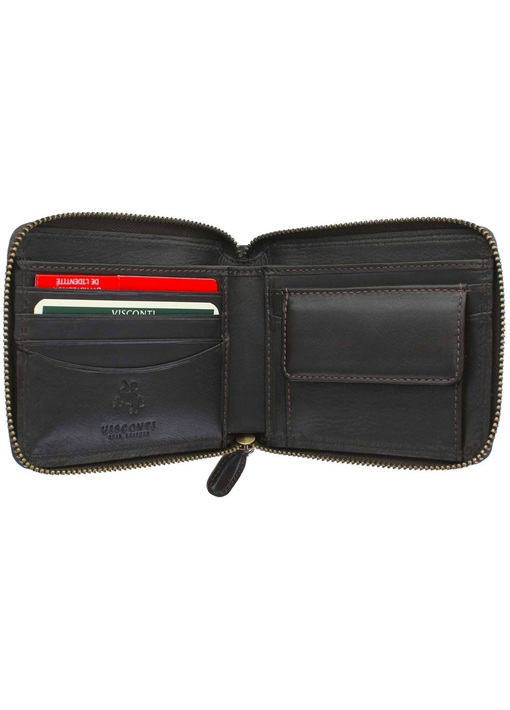 Кошелек мужской кожаный HT14 Camden c RFID Visconti (254314526)