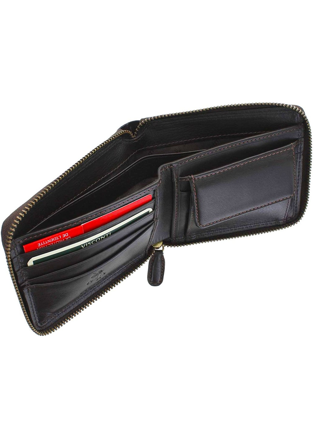 Кошелек мужской кожаный HT14 Camden c RFID Visconti (254314526)